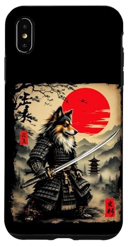 Dramatischer Samurai Hund Hülle für iPhone XS Max Dramatischer Samurai Hund Hülle für iPhone XS Max von Dramatischer Samurai Hund Designs
