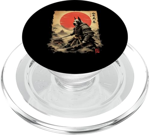 山彦 剣客 Dramatischer Samurai Hund PopSockets PopGrip für MagSafe von Dramatischer Samurai Hund Designs