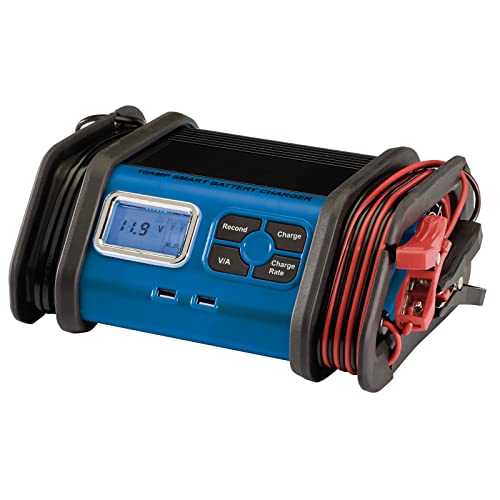 Draper 53168 12V Akku Starter/Ladegerät 10A von Draper