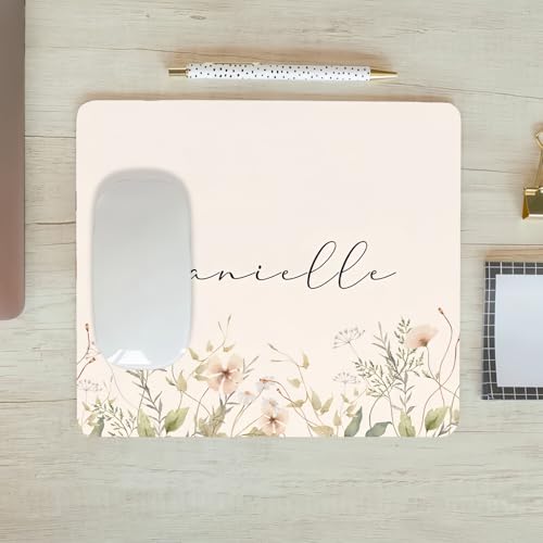Drawelry Personalisiert Mauspad mit Namen Blumenmuster Bedruckt Rechteckig rutschfeste Heim Büro Gaming Mouse Pads Individuelle Geburtstag Geschenke für Männer, Frauen, Familie, Freunde, Gamer (B5) Drawelry Personalisiert Mauspad mit Namen Blumenmuster Bedruckt Rechteckig rutschfeste Heim Büro Gaming Mouse Pads Individuelle Geburtstag Geschenke für Männer, Frauen, Familie, Freunde, Gamer (B5) von Drawelry