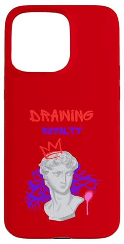 Zeichnung Königshaus griechische Statue Hülle für iPhone 15 Pro Max Zeichnung Königshaus griechische Statue Hülle für iPhone 15 Pro Max von Drawing Stuff