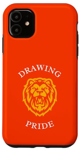 Zeichnungsdesign, Zeichenstolz, Löwe Hülle für iPhone 11 von Drawing Stuff
