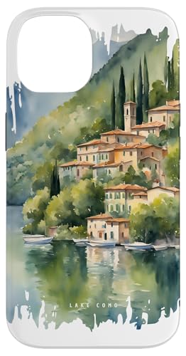 Comer See Malerei Aquarell Kunst Vintage Reisen Italien Hülle für iPhone 14 Comer See Malerei Aquarell Kunst Vintage Reisen Italien Hülle für iPhone 14 von GLOBESKETCH - Drawings around the world travel art