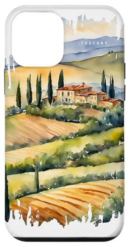 Toskana Malerei Aquarell Kunst Vintage Reisen Italien Hülle für iPhone 12 mini Toskana Malerei Aquarell Kunst Vintage Reisen Italien Hülle für iPhone 12 mini von GLOBESKETCH - Drawings around the world travel art