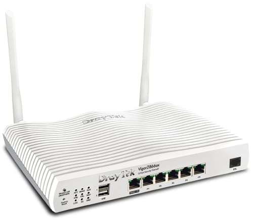 DrayTek Vigor 2866ax - G.Fast Dual-WAN VPN Firewall Router von DrayTek