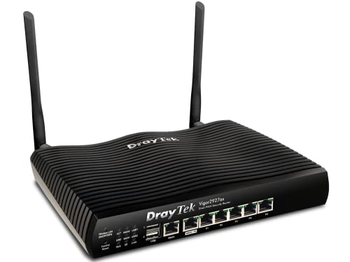 DrayTek Vigor 2927ax - Dual-WAN-VPN-Firewall-Router - Die Ausrüstung für alle Dienstleistungen DrayTek Vigor 2927ax - Dual-WAN-VPN-Firewall-Router - Die Ausrüstung für alle Dienstleistungen von DrayTek