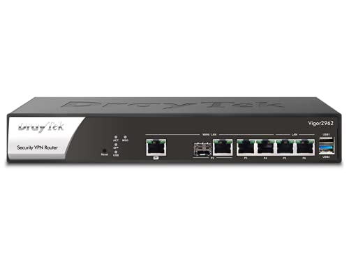 DrayTek Vigor 2962 Serie - Leistungsstarker Dual-WAN-Router/VPN-Gateway von DrayTek