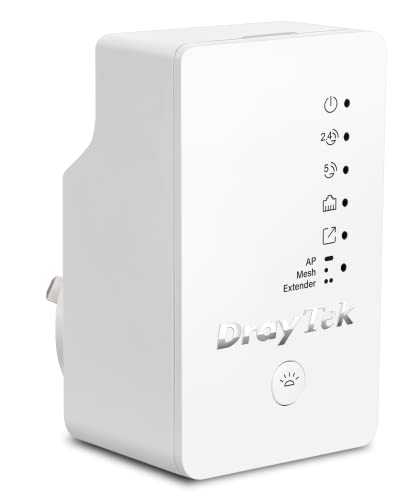 DrayTek Vigor Access Point 802-11ac Dual-Band Wall-Plug Portable AP/Repeater - Die einfachste Range-Extend-Lösung von DrayTek