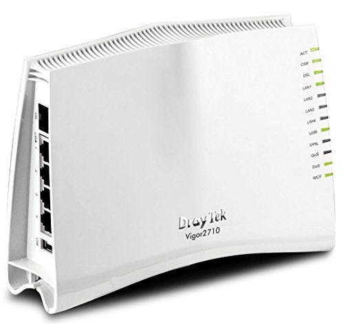 Draytek Vigor 2710 DSL-Router, 4 Ports, Desktop-Computer von DrayTek