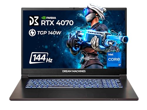 Dream Machines RG4050-17EU31 i7-14700HX/17.3”/RTX4050/FHD/144Hz/N7/1TB M.2 SSD/32 GB Dream Machines RG4050-17EU31 i7-14700HX/17.3”/RTX4050/FHD/144Hz/N7/1TB M.2 SSD/32 GB von Dream Machines