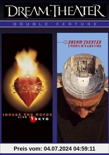 Dream Theater - Double Feature: Images and Words: Live in Tokyo / 5 Years in a Live Time [2 DVDs] von Dream Theater