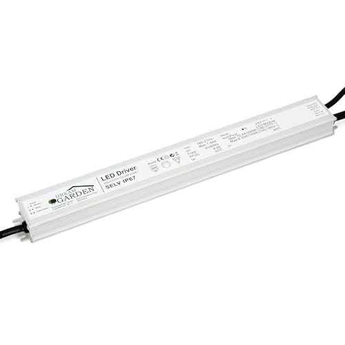 Dreamgarden LED Driver HQLPV250-24V 250W IP67 Trafo Treiber Dimmer mit 0-10V PWM Steuerung, hoher Leistungsfaktor (PF 0.95), flimmerfreie LED-Beleuchtung für Innen- und Außenanwendungen von DreamGarden