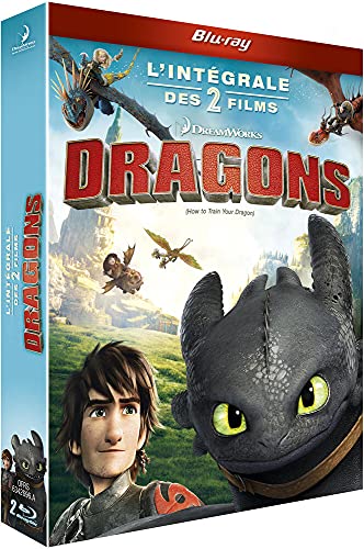 Coffret dragons : dragons ; dragons 2 [Blu-ray] [FR Import] von DreamWorks Animation SKG