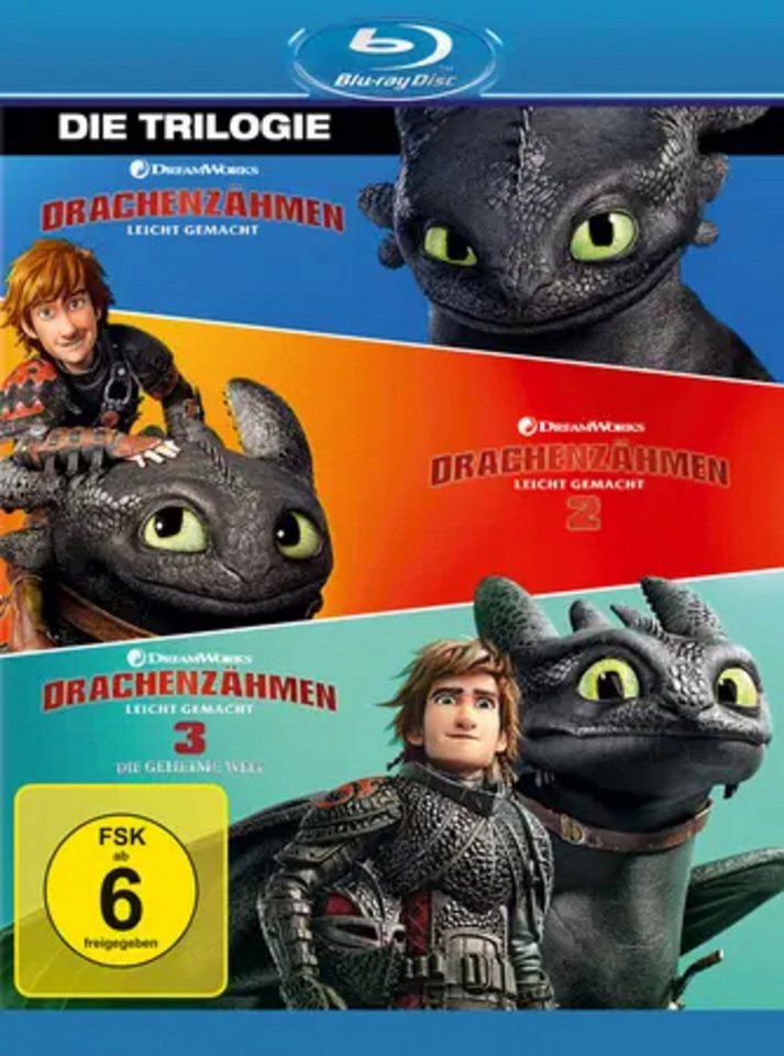 DreamWorks Blu-ray Drachenzähmen leicht gemacht 1-3 DreamWorks Blu-ray Drachenzähmen leicht gemacht 1-3 von DreamWorks