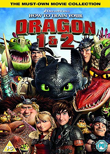 How To Train Your Dragon 1 & 2 Box Set (BD) [Blu-ray] [2018] [Region Free] von DreamWorks
