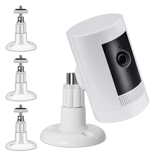 3 Stück Kamera Halterung Wandhalterungen für Ring, 360° Verstellbare Sicherheitskamerahalter für Ring-Überwachungskameras, Kompatibel mit Ring Stick Up Cam, für 1/4-Gewindes Indoor & Outdoor Kamera 3 Stück Kamera Halterung Wandhalterungen für Ring, 360° Verstellbare Sicherheitskamerahalter für Ring-Überwachungskameras, Kompatibel mit Ring Stick Up Cam, für 1/4-Gewindes Indoor & Outdoor Kamera von Dreamark