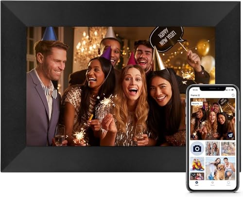 Digitaler Bilderrahmen Dreamtimes 8 Zoll, WLAN Digitaler Bilderrahmen mit IPS HD Touchscreen, 2022 Upgraded Version, einfaches Setup, um Fotos oder Videos über die App AiMOR von überall aus zu teilen Digitaler Bilderrahmen Dreamtimes 8 Zoll, WLAN Digitaler Bilderrahmen mit IPS HD Touchscreen, 2022 Upgraded Version, einfaches Setup, um Fotos oder Videos über die App AiMOR von überall aus zu teilen von Dreamtimes