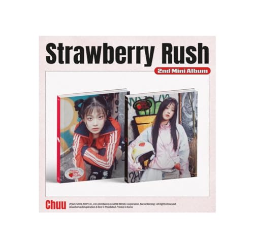 CHUU - Strawberry Rush (2nd Mini Album) CD+Folded Poster (2 ver. SET, 2 Folded Posters) von Dreamus