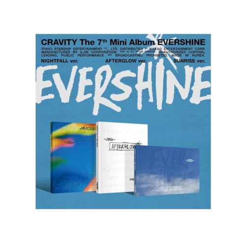 CRAVITY - 7th Mini Album EVERSHINE CD+Pre-Order Benefit (AFTERGLOW ver.) von Dreamus