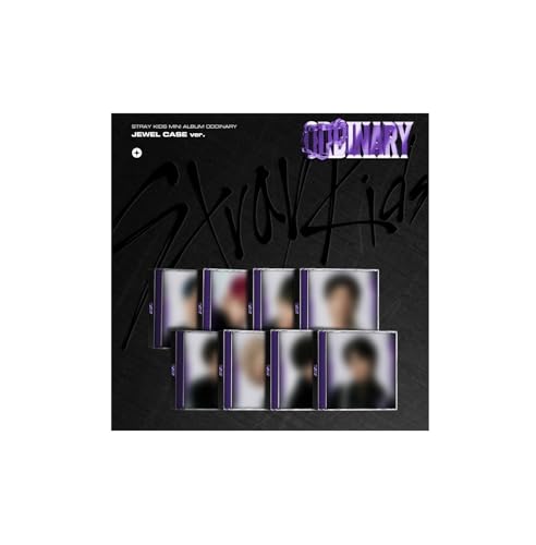 STRAY KIDS - 6th Mini Album Oddinary Jewel Case version CD (8 versions SET) von Dreamus