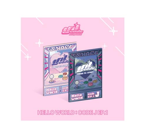 UNICODE - 1st Mini Album Hello World : Code J Ep.1 CD (Random ver.) von Dreamus