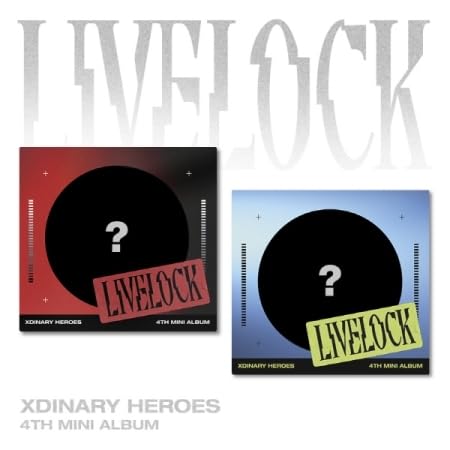 Xdinary Heroes - 4th Mini Album Livelock (Digipack) CD+Pre-Order Benefit (2 versions SET) von Dreamus