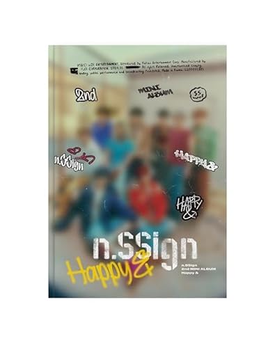 n.SSign - 2nd Mini Album Happy & CD+Pre-Order Benefit (& WE ver.) von Dreamus