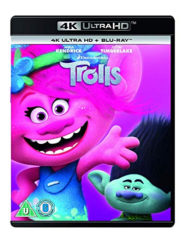 Trolls (4K Ultra-HD Blu-Ray) [2018] [Region Free] von Dreamworks Animation UK