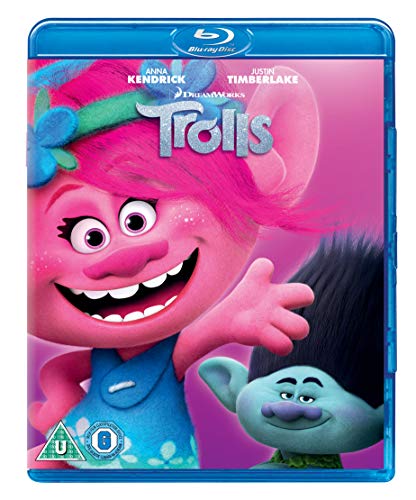 Trolls (BD) [Blu-ray] [2018] [Region Free] von Dreamworks Animation UK