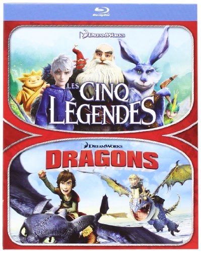 Coffret : les cinq légendes ; dragons [Blu-ray] [FR Import] von Dreamworks Animation