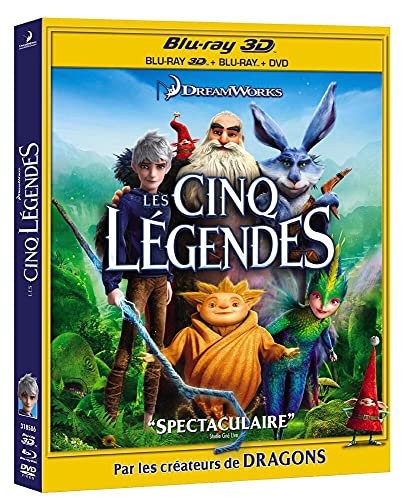 Les cinq légendes [Blu-ray] [FR Import] von DreamWorks Animation SKG