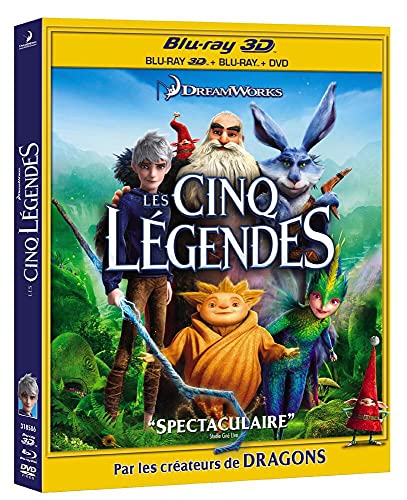 Les cinq légendes [Blu-ray] [FR Import] von Dreamworks Animation