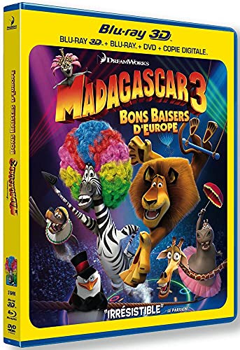 Madagascar 3 : bons baisers d'europe [Blu-ray] [FR Import] von Dreamworks Animation