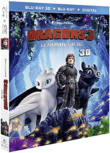 Dragons 3 : Le Monde caché [Blu-ray 3D + Blu-ray + Digital] von Dreamworks