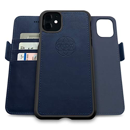 Dreem Fibonacci 2in1 Handyhülle Flipcase für iPhone 11 | Magnetisches iPhone Case | TPU Etui Lederhülle Schutzhülle, RFID Schutz, Veganes Kunstleder, Geschenkbox | Königsblau Dreem Fibonacci 2in1 Handyhülle Flipcase für iPhone 11 | Magnetisches iPhone Case | TPU Etui Lederhülle Schutzhülle, RFID Schutz, Veganes Kunstleder, Geschenkbox | Königsblau von Dreem