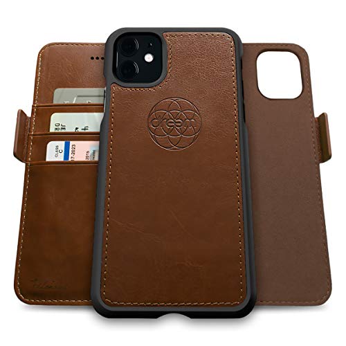 Dreem Fibonacci 2in1 Handyhülle Flipcase für iPhone 11 | Magnetisches iPhone Case | TPU Etui Lederhülle Schutzhülle, RFID Schutz, Veganes Kunstleder, Geschenkbox | Schokolade Dreem Fibonacci 2in1 Handyhülle Flipcase für iPhone 11 | Magnetisches iPhone Case | TPU Etui Lederhülle Schutzhülle, RFID Schutz, Veganes Kunstleder, Geschenkbox | Schokolade von Dreem