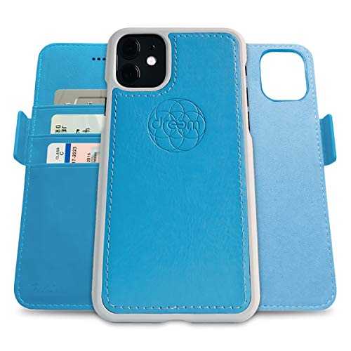 Dreem Fibonacci 2in1 Handyhülle Flipcase für iPhone 11 | Magnetisches iPhone Case | TPU Etui Lederhülle Schutzhülle, RFID Schutz, Veganes Kunstleder, Geschenkbox | Sky Dreem Fibonacci 2in1 Handyhülle Flipcase für iPhone 11 | Magnetisches iPhone Case | TPU Etui Lederhülle Schutzhülle, RFID Schutz, Veganes Kunstleder, Geschenkbox | Sky von Dreem