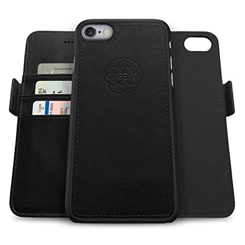 Dreem Fibonacci 2in1 Handyhülle Flipcase für iPhone 6/6s Plus | Magnetisches iPhone Case | TPU Etui Lederhülle Schutzhülle, RFID Schutz, Veganes Kunstleder, Geschenkbox | Schwarz Dreem Fibonacci 2in1 Handyhülle Flipcase für iPhone 6/6s Plus | Magnetisches iPhone Case | TPU Etui Lederhülle Schutzhülle, RFID Schutz, Veganes Kunstleder, Geschenkbox | Schwarz von Dreem
