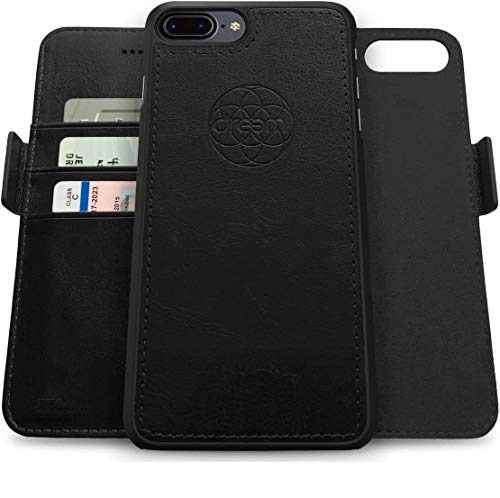 Dreem Fibonacci 2in1 Handyhülle Flipcase für iPhone 7/8 Plus | Magnetisches iPhone Case | TPU Etui Lederhülle Schutzhülle, RFID Schutz, Veganes Kunstleder, Geschenkbox | Schwarz Dreem Fibonacci 2in1 Handyhülle Flipcase für iPhone 7/8 Plus | Magnetisches iPhone Case | TPU Etui Lederhülle Schutzhülle, RFID Schutz, Veganes Kunstleder, Geschenkbox | Schwarz von Dreem