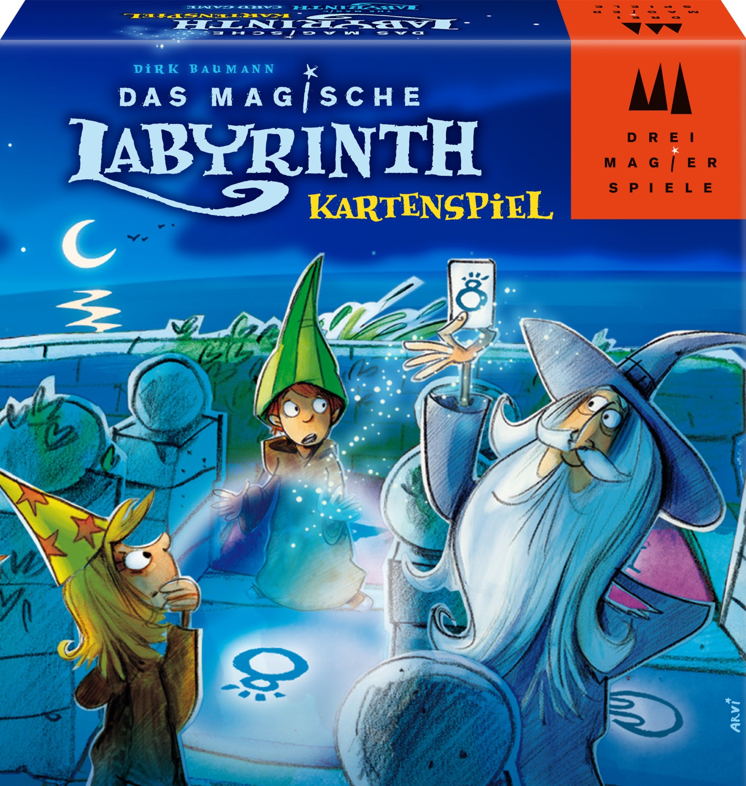 Das Magische Labyrinth: Das Kartenspiel von Drei Magier Spiele