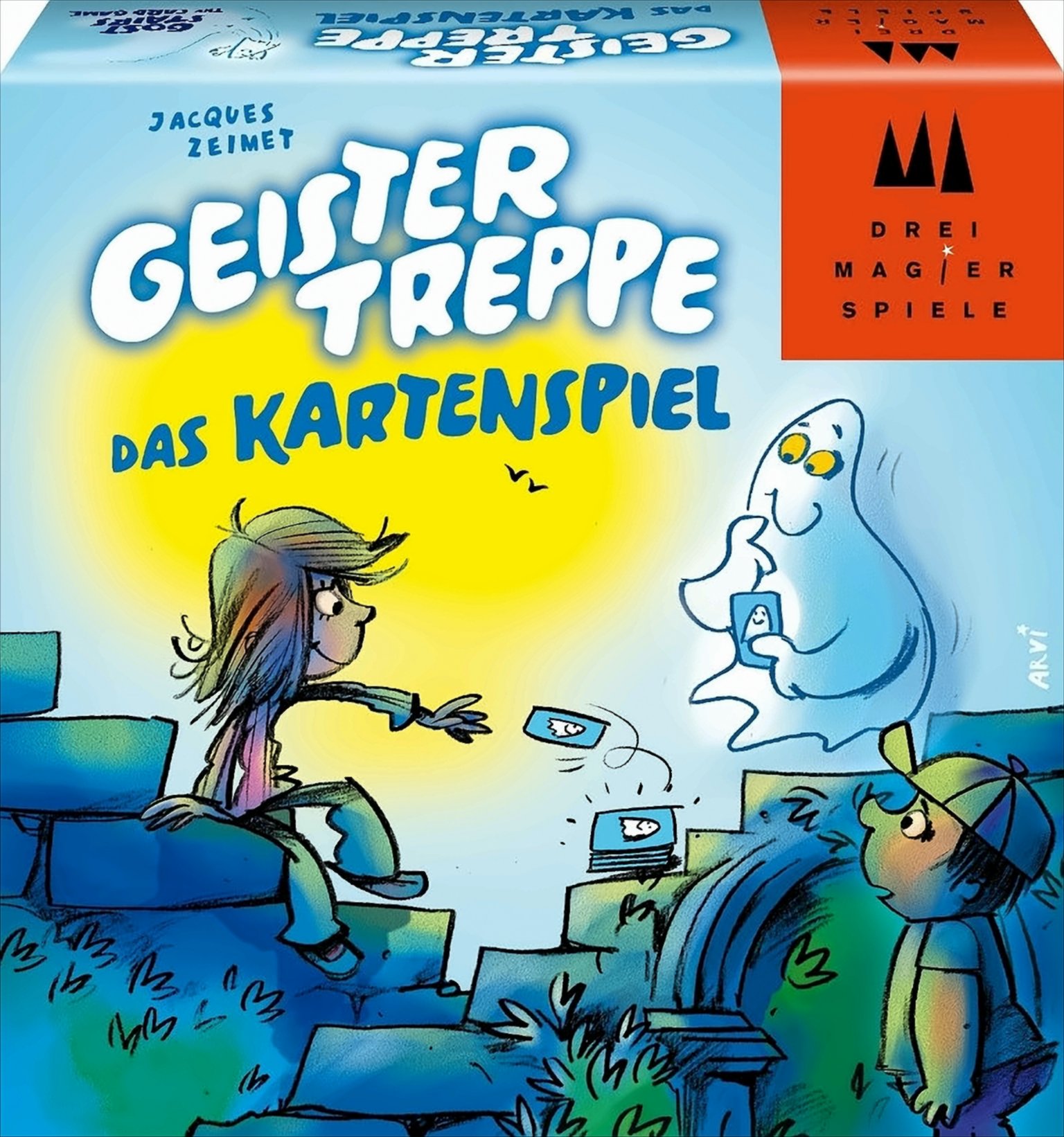 Geistertreppe Das Kartenspiel von Drei Magier Spiele