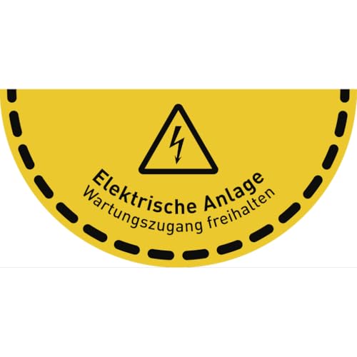 Dreifke® Aufkleber, Korrosiv (GHS 05), Folie, 15x15 mm, 1.000 Stück/Rolle von Dreifke