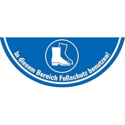 Dreifke® Bodenmarkierung Fußschutz benutzen, R10, Bodenmarkierungsfolie, 750x300mm von Dreifke