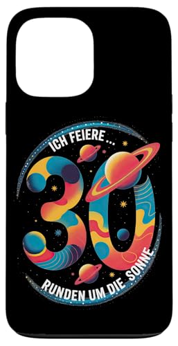 Ich Feiere 30 Runden Um Die Sonne Geburtstag Hülle für iPhone 13 Pro Max Ich Feiere 30 Runden Um Die Sonne Geburtstag Hülle für iPhone 13 Pro Max von Dreißig Dreissig 30 Geburtstag Galaxie