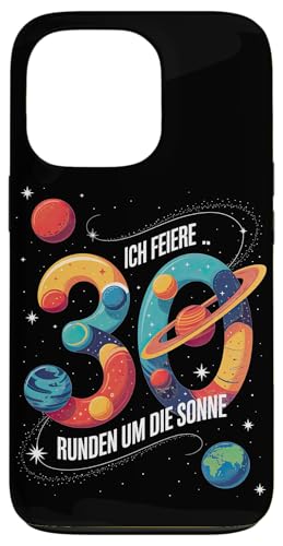 Ich Feiere 30 Runden Um Die Sonne Geburtstag Hülle für iPhone 13 Pro von Dreißig Dreissig 30 Geburtstag Galaxie