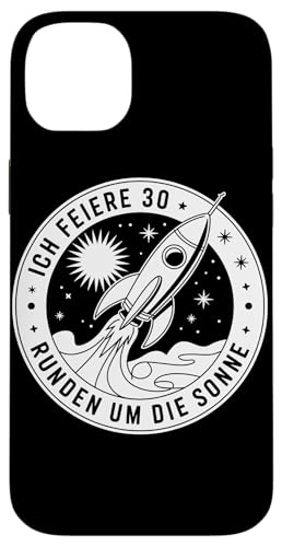 Ich Feiere 30 Runden Um Die Sonne Geburtstag Hülle für iPhone 14 Plus von Dreißig Dreissig 30 Geburtstag Galaxie