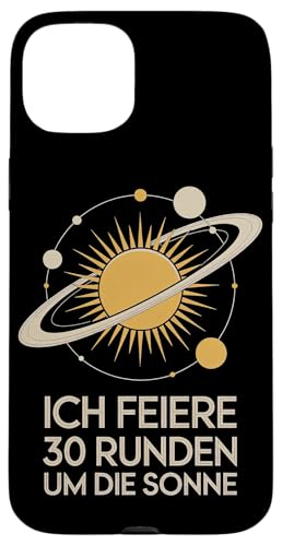 Ich Feiere 30 Runden Um Die Sonne Geburtstag Hülle für iPhone 15 Plus von Dreißig Dreissig 30 Geburtstag Galaxie