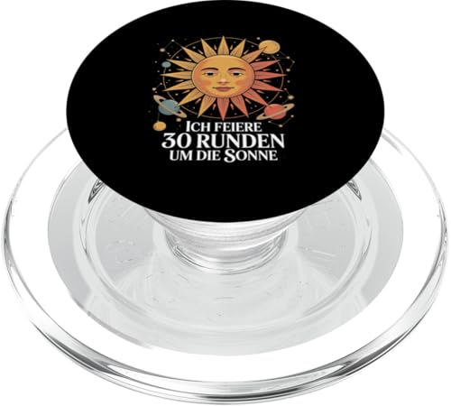 Ich Feiere 30 Runden Um Die Sonne Geburtstag PopSockets PopGrip für MagSafe Ich Feiere 30 Runden Um Die Sonne Geburtstag PopSockets PopGrip für MagSafe von Dreißig Dreissig 30 Geburtstag Galaxie