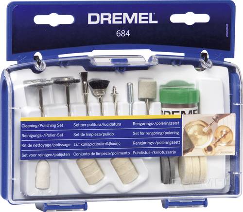 Dremel 26150684JA Reinigungs- / Polier-Set 20 tlg. 1 Set von Dremel