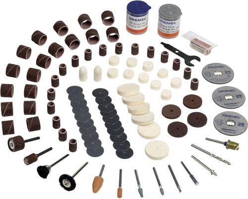 Dremel 2615S724JA Mehrzweck–Zubehörset 150tlg. Schaft-Ø 3.2mm 1St. Dremel 2615S724JA Mehrzweck–Zubehörset 150tlg. Schaft-Ø 3.2mm 1St. von Dremel